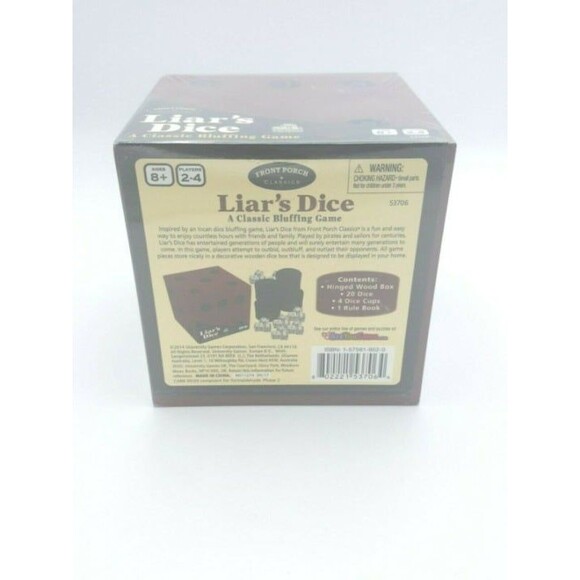 New Liar's Dice Front Porch Classics Blu - Picture 5 of 6
